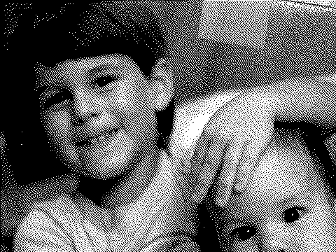 My brother and me